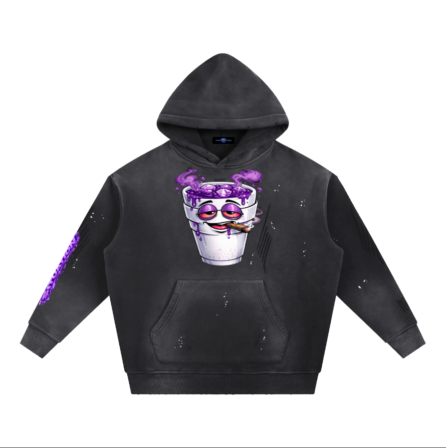 Pre Order Muddy Situation Frayed Fleece Hoodie
